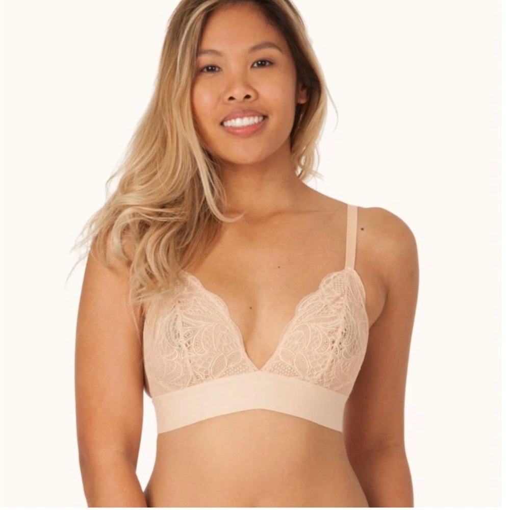 LIVELY The Long-Lined Lace Bralette size:S